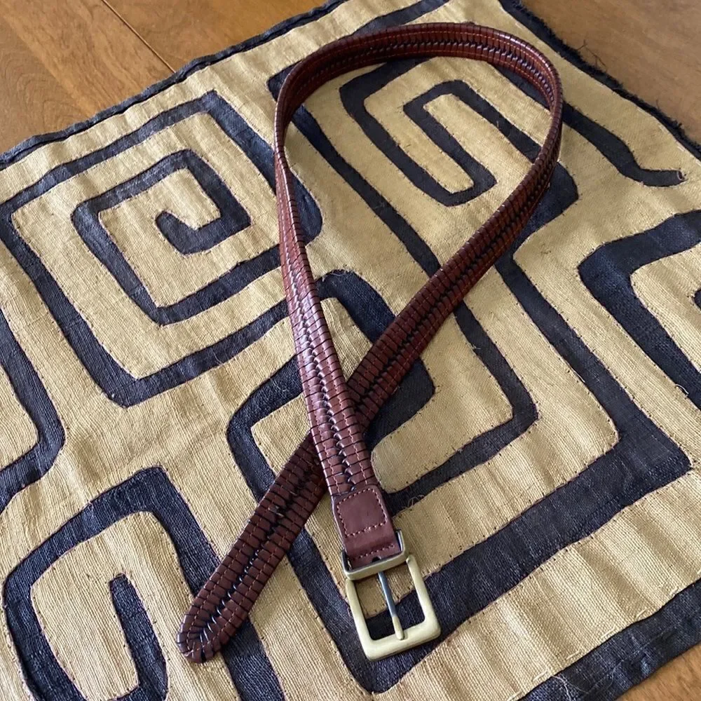 Tommy  Bahama woven leather belt